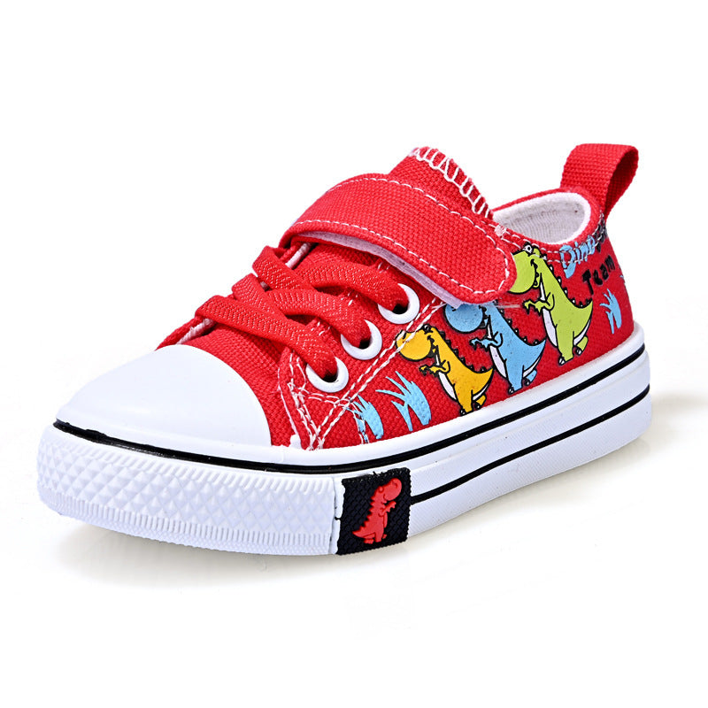 Children's Canvas Shoes, Toddler Shoes, Girls' Casual Single Shoes, Cover Feet