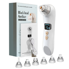 Heating Blackhead Instrument Visualizing Blackhead Instrument Rechargeable Pore Cleaner