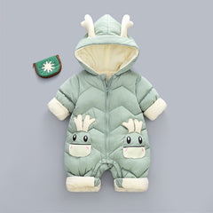 Baby winter romper