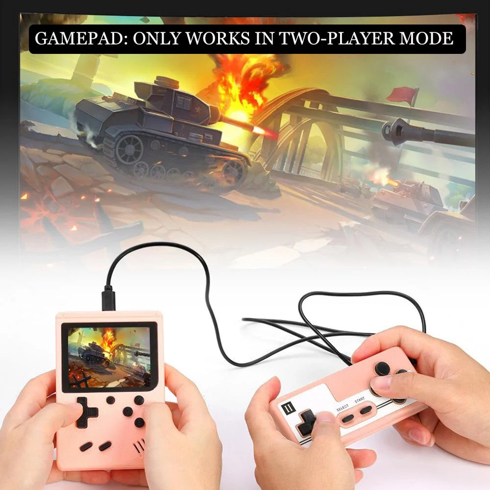 High-quality portable video game console 500 Games Retro Handheld Console for Kids