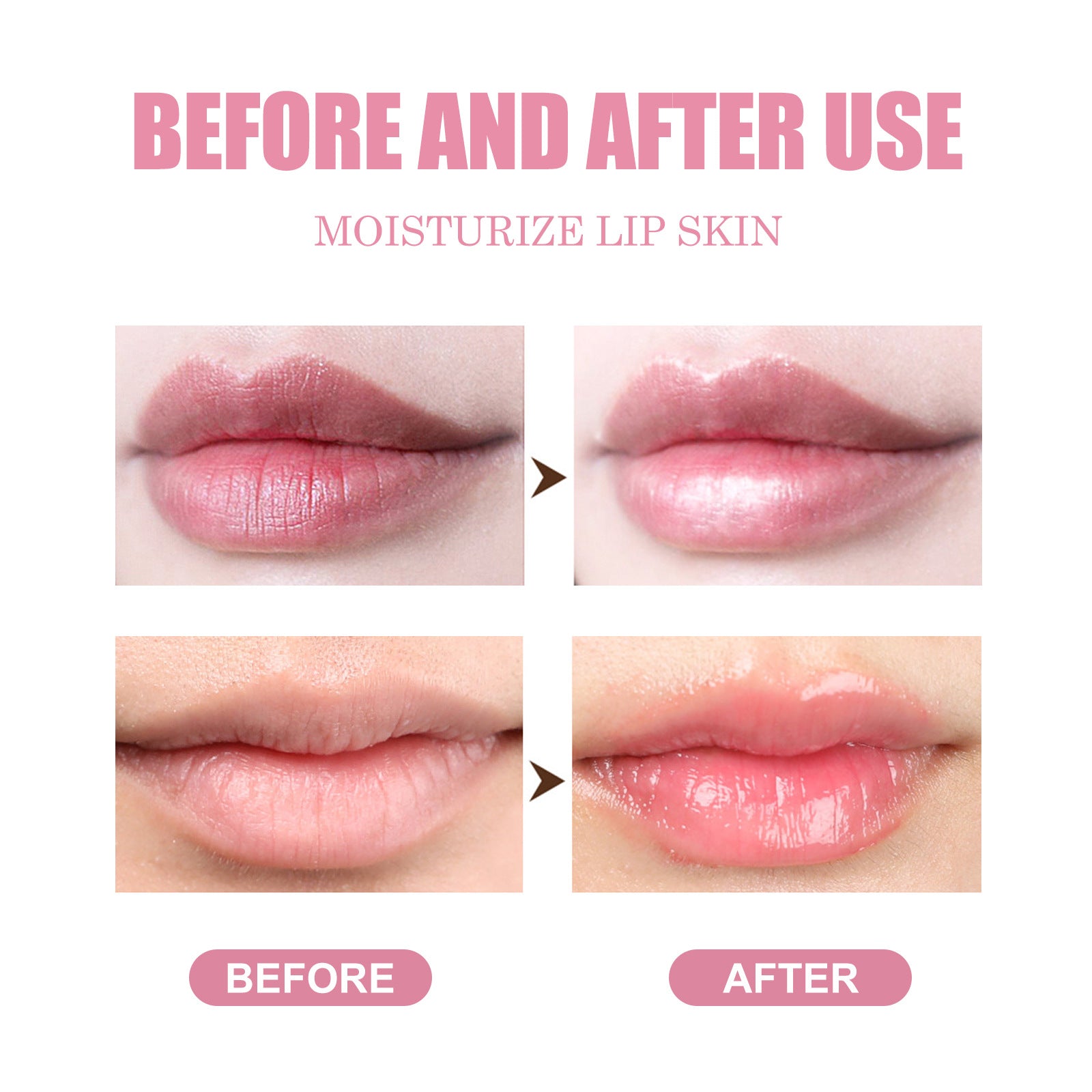 Honey Moisturizing Lip Oil Fade Lip Lines