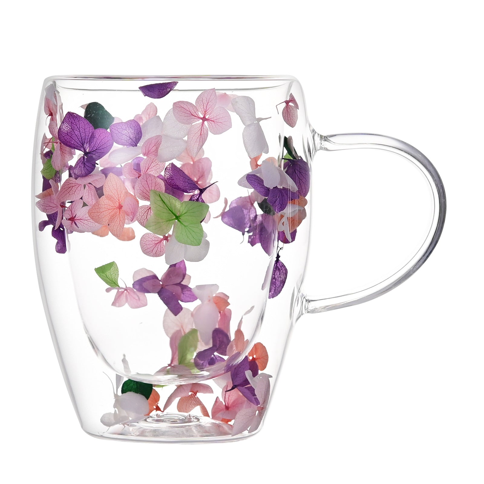 Dried Flower Double-layer Quicksand Cup Creative Home