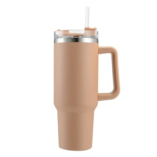 Insulated Tumbler Straw With Handle